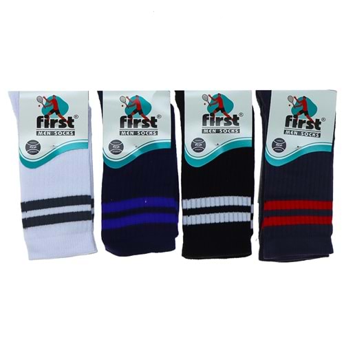 First 209-03 Erkek Tenis Çorabı Soket Çorap