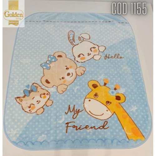 İlkcemre Bebe Micro Soft Desenli Battaniye 0-1 Yaş