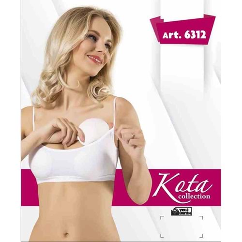 Kota 6312 Bayan İp Askı Pedli Battal Büstiyer