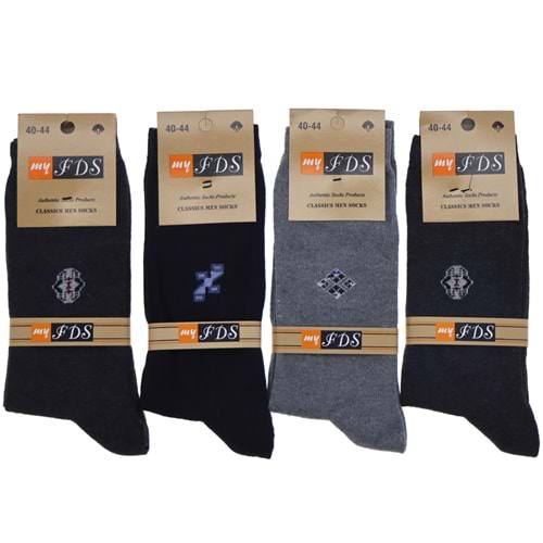 FDS Erkek Likralı Soket Çorap