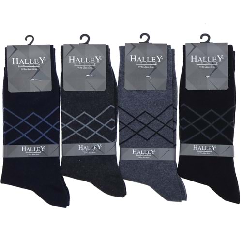 Halley Erkek 10486-10488 Likralı Soket Çorap