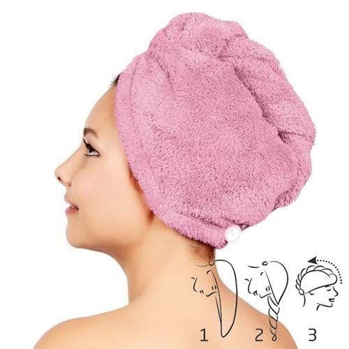 Wellmop Microfiber Saç Havlusu
